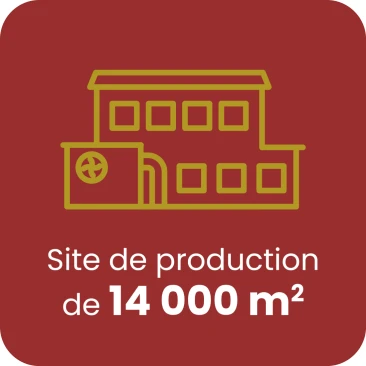 Site de production de 14 000 m2