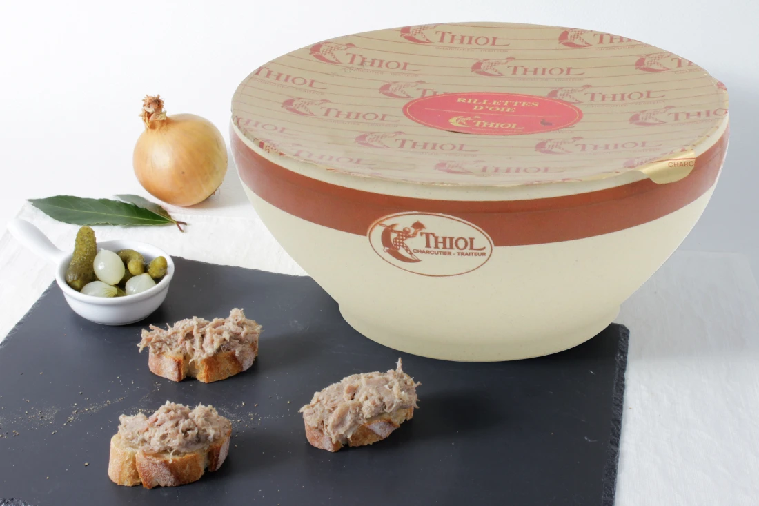 Terrine ronde façon grès - 2 kg